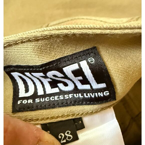 NWT Diesel High waisted P-Bistro Wide Leg Pants $225 size 28 - Picture 7 of 15